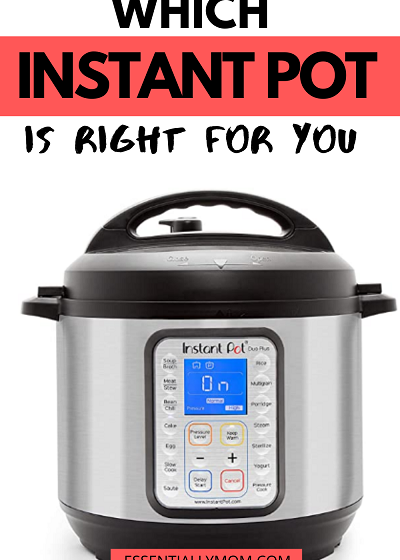 how to choose the right instant pot