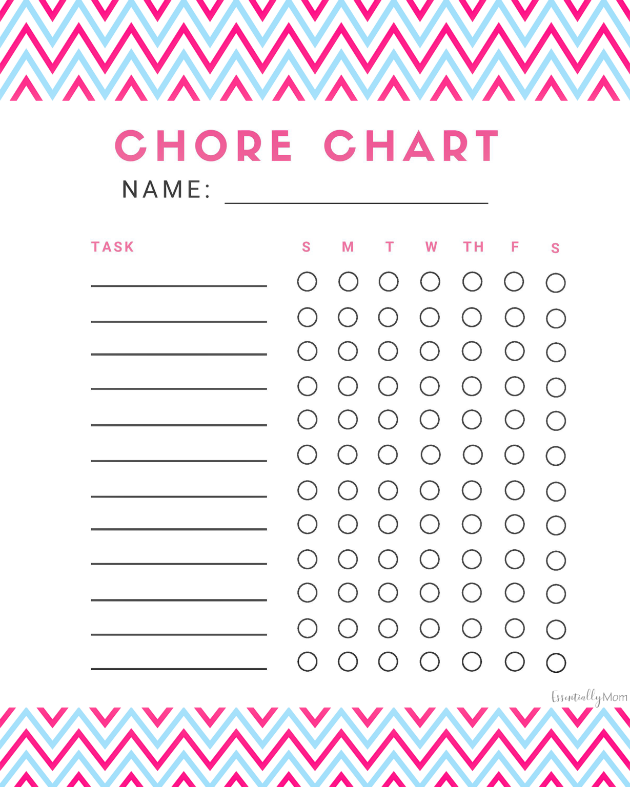 Best Kids Chore Ideas For Ages 5 12 And Free Printable Kids Chore Chart