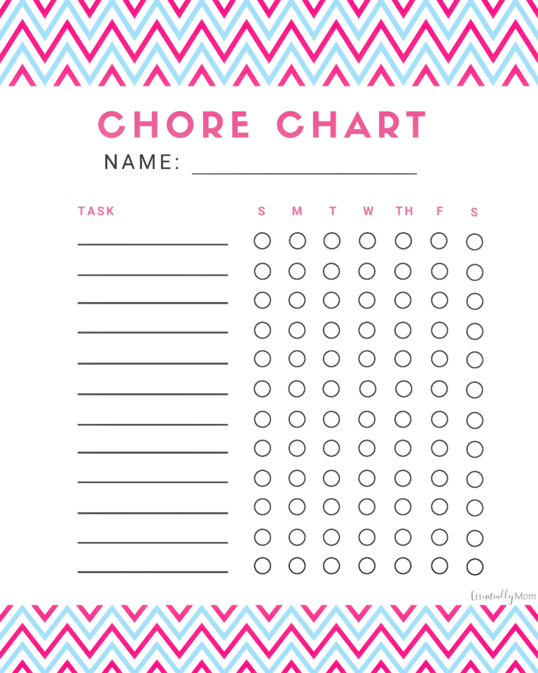 Best Kids Chore Ideas for Ages 512 & FREE Printable Kids Chore Chart!