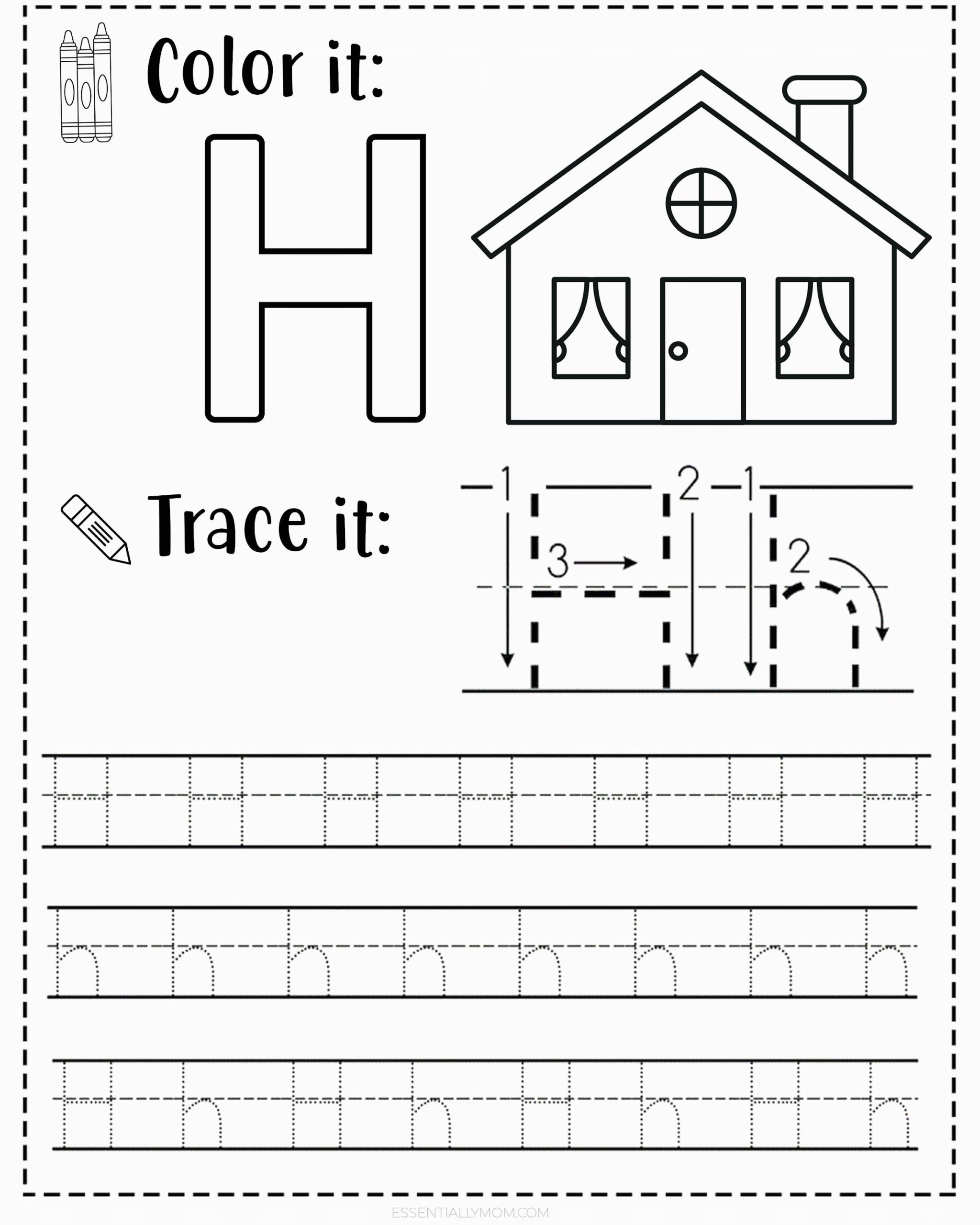 Alphabet Tracing Preschool