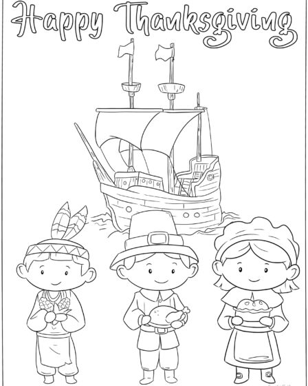 FREE Thanksgiving Printable Coloring Pages | Thanksgiving 2020